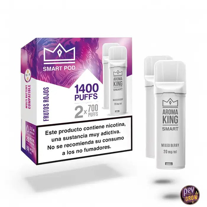 Aroma King AK Smart Pods – Fruits Rouges 20mg · 2 Unités