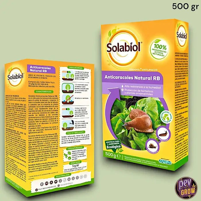 Solabiol Natura – Tue-limaces et tue-escargots bio 500g
