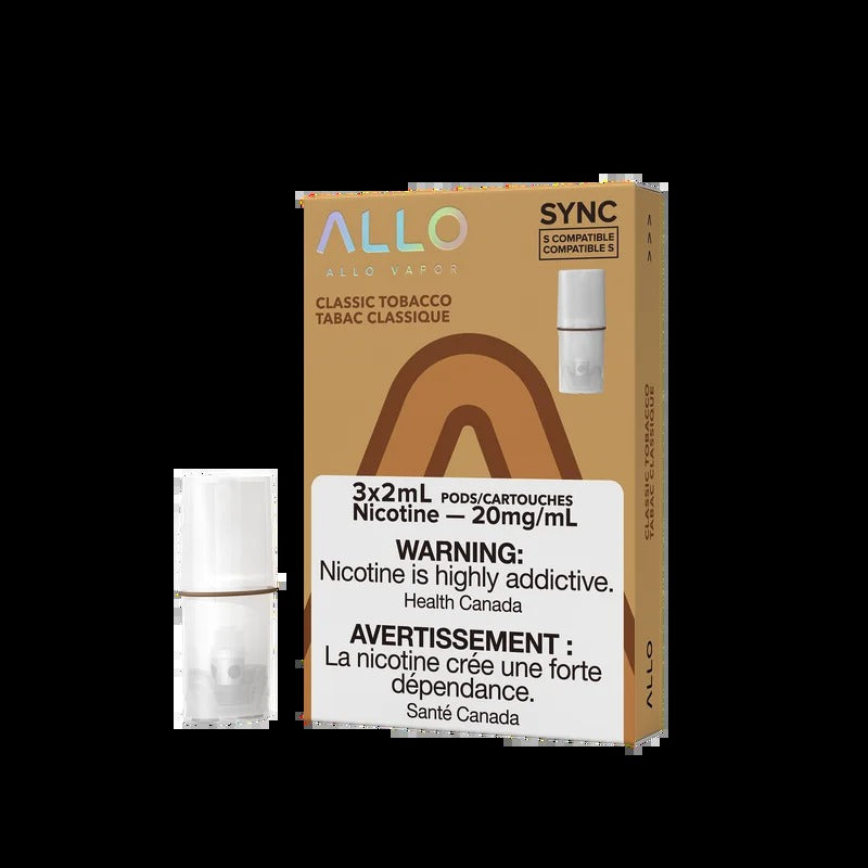 CLASSIC TOBACCO – ALLO SYNC PODS