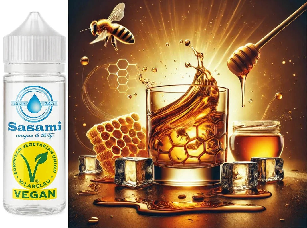 Whiskey Bourbon Honey Aroma Konzentrat – Vegan – Sasami – 100ml