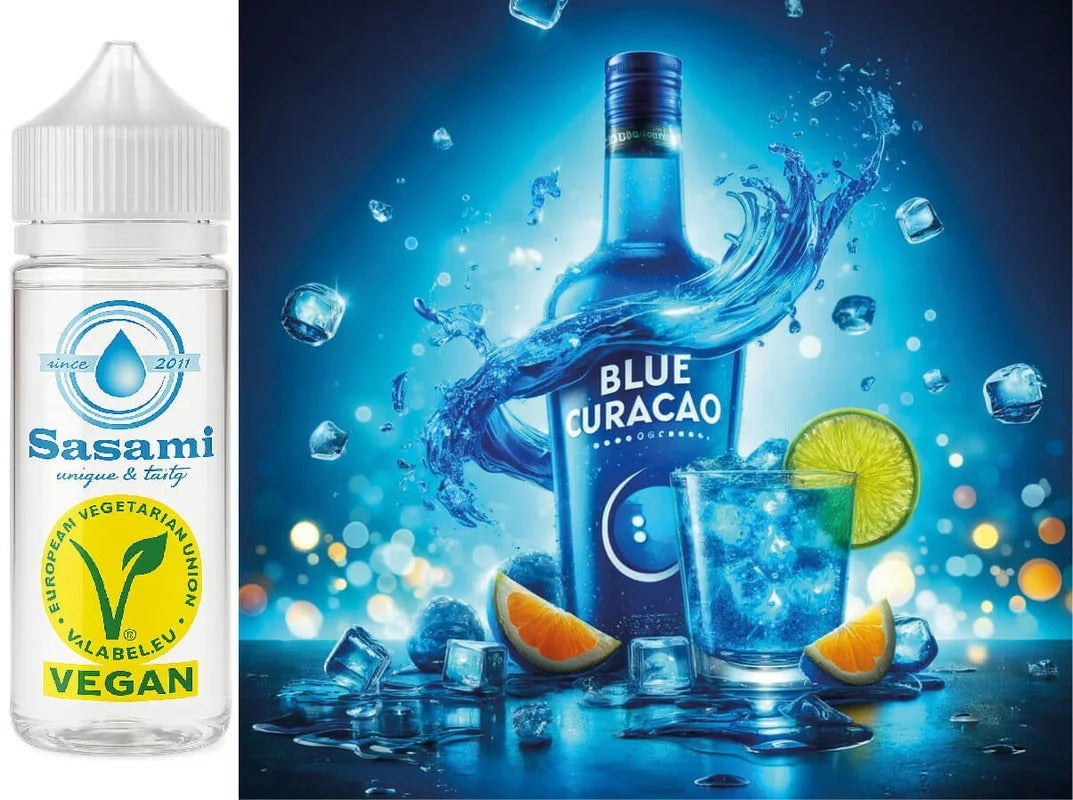 Blue Curaçao – Blue Curacao Aroma Konzentrat – Vegan – Sasami – 100ml