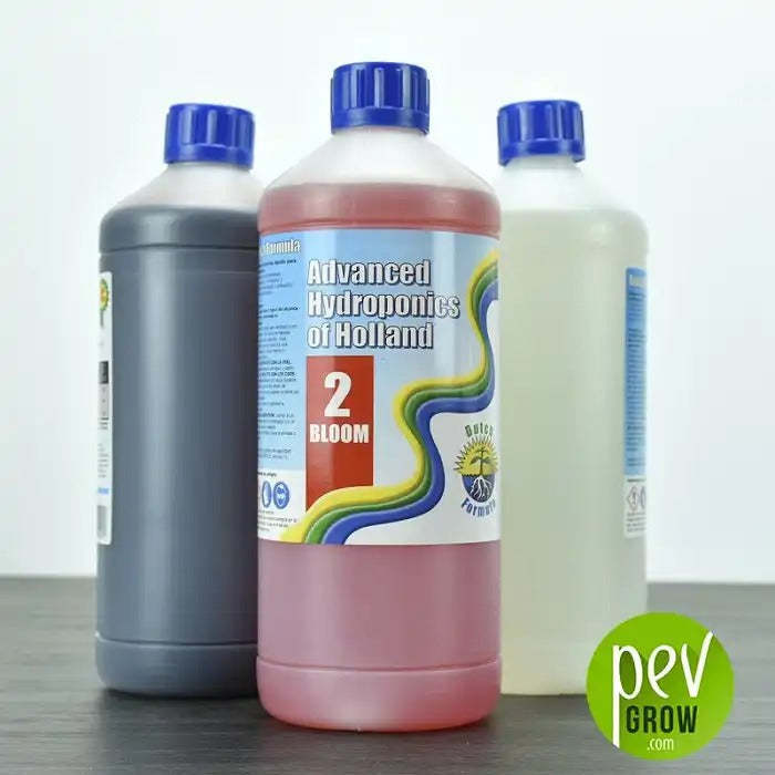 Dutch Formula Bloom 2 par Advanced Hydroponics – Engrais premium pour fleurs denses et résineuses