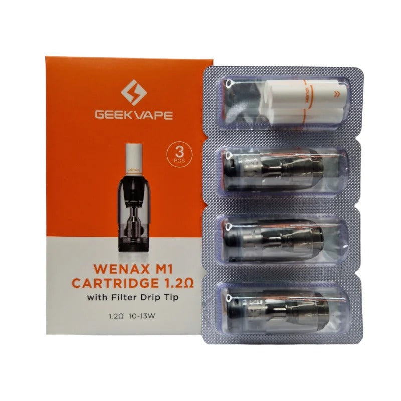 Cartouche Pod Wenax M1 2ml Version Filtre (Pack de 3) Geek Vape