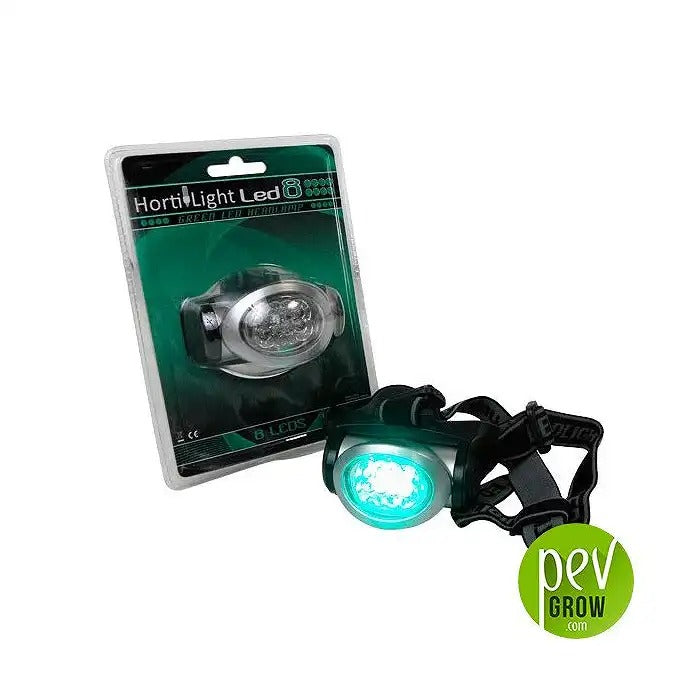 Lampe Frontale Lumière Verte – Travail Sans Mains la Nuit pour la Culture Intérieure