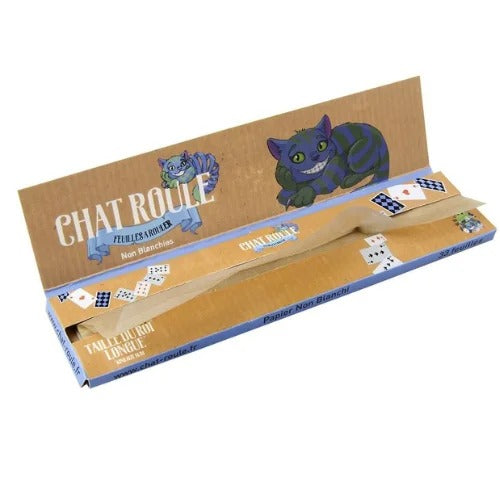 Feuilles à rouler – CHAT ROULE (Non Blanchi Slim)