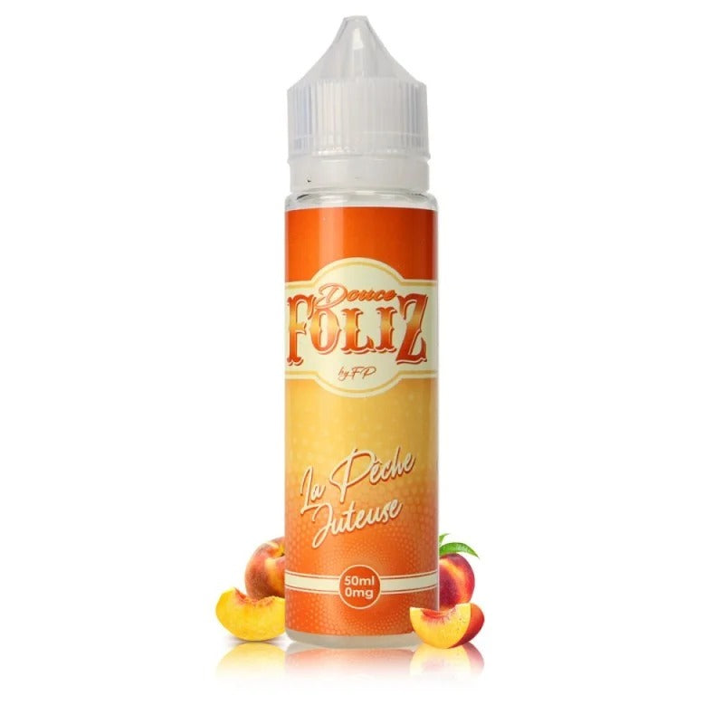 E-liquide 50ml Flavour Power La Peche Juteuse 0mg