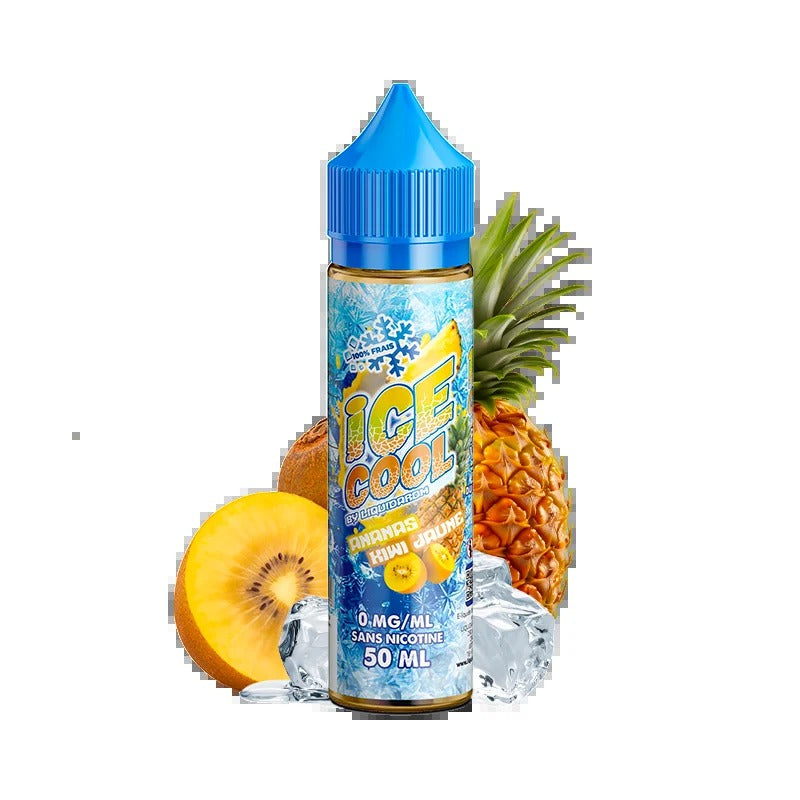 Ananas Kiwi Jaune Ice Cool Liquidarom – 50ml