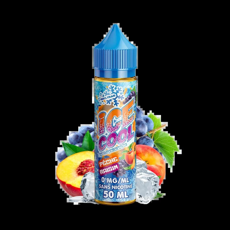 Pêche Raisin Ice Cool Liquidarom – 50ml