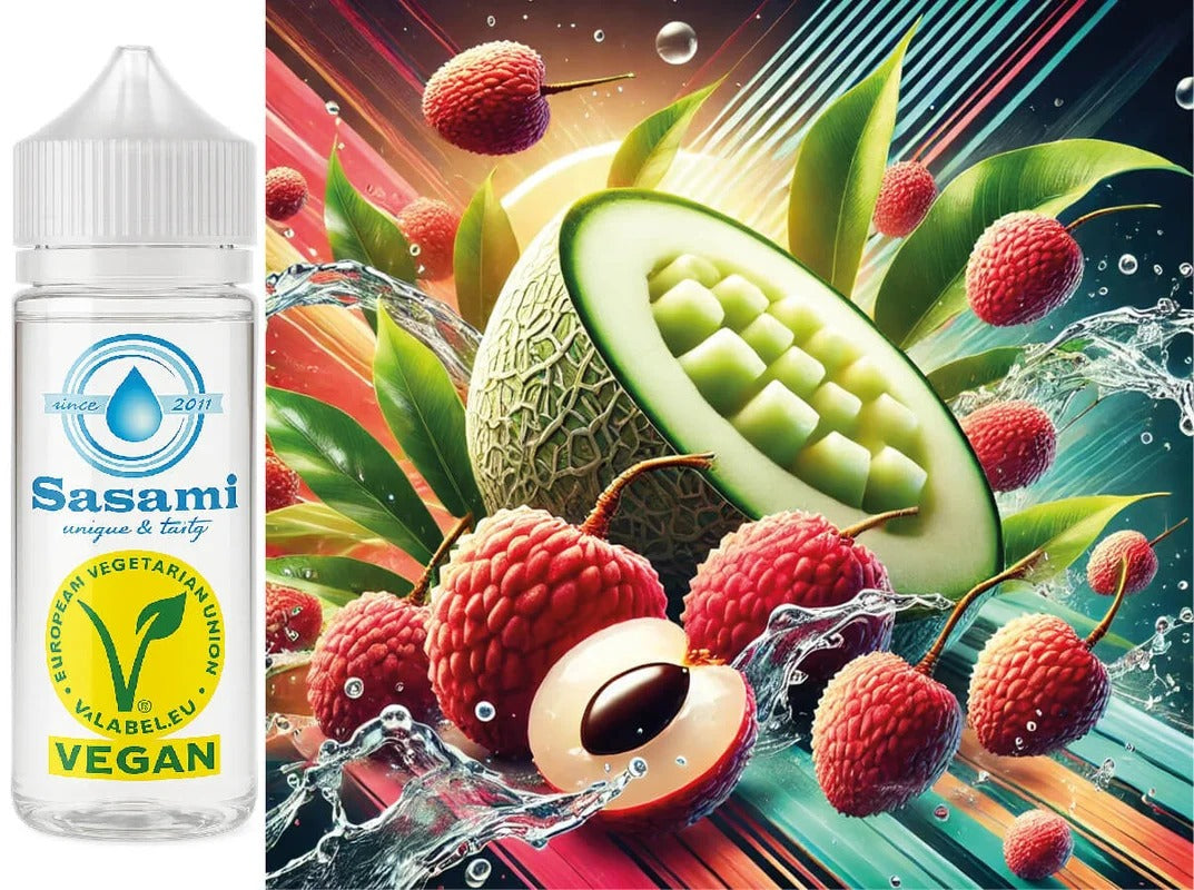 Lychee Nectar – Melone-Litschi Aroma Konzentrat – Vegan – Sasami – 10ml