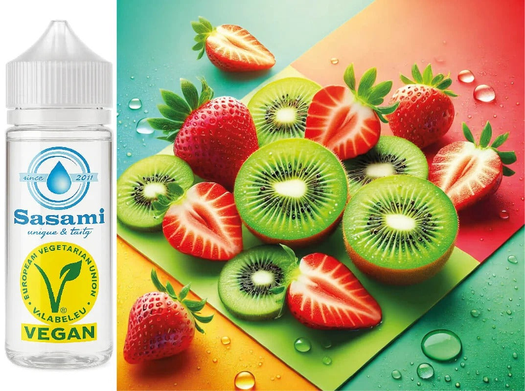 Erdbeere – Kiwi Aroma Konzentrat – Vegan – Sasami – 100ml