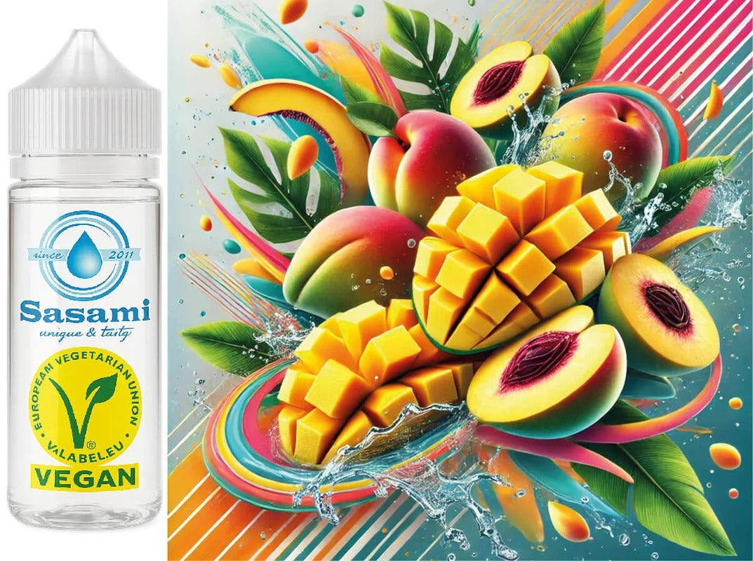 Mango Soleil – Mango-Pfirsich Aroma Konzentrat – Vegan – Sasami – 10ml