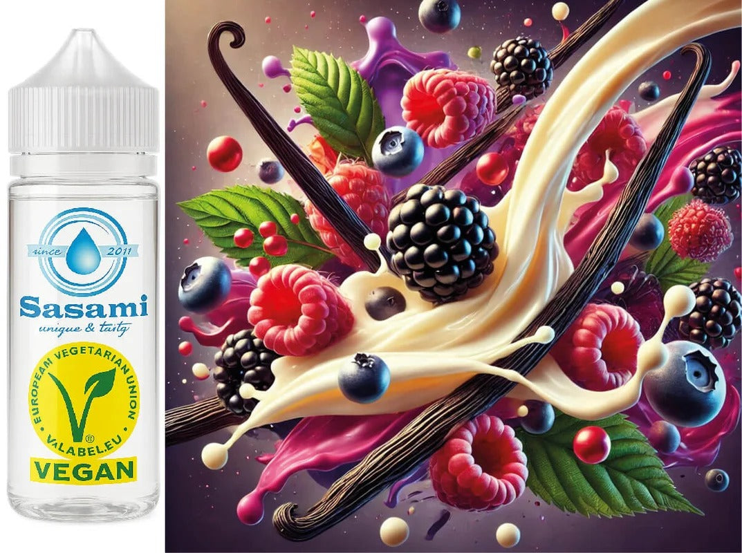 Waldfrucht – Vanille Aroma Konzentrat – Vegan – Sasami – 10ml