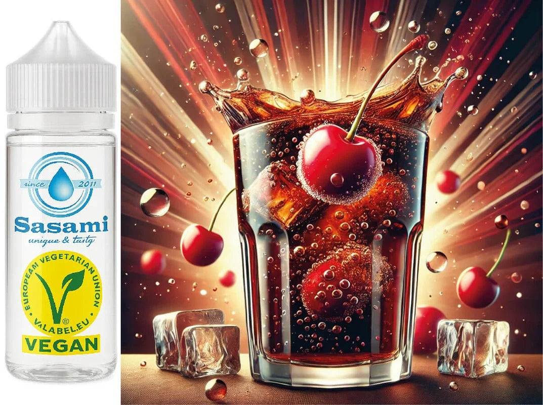 Cola Cherry Typ Kirsche Coke Aroma Konzentrat – Vegan – Sasami – 100ml
