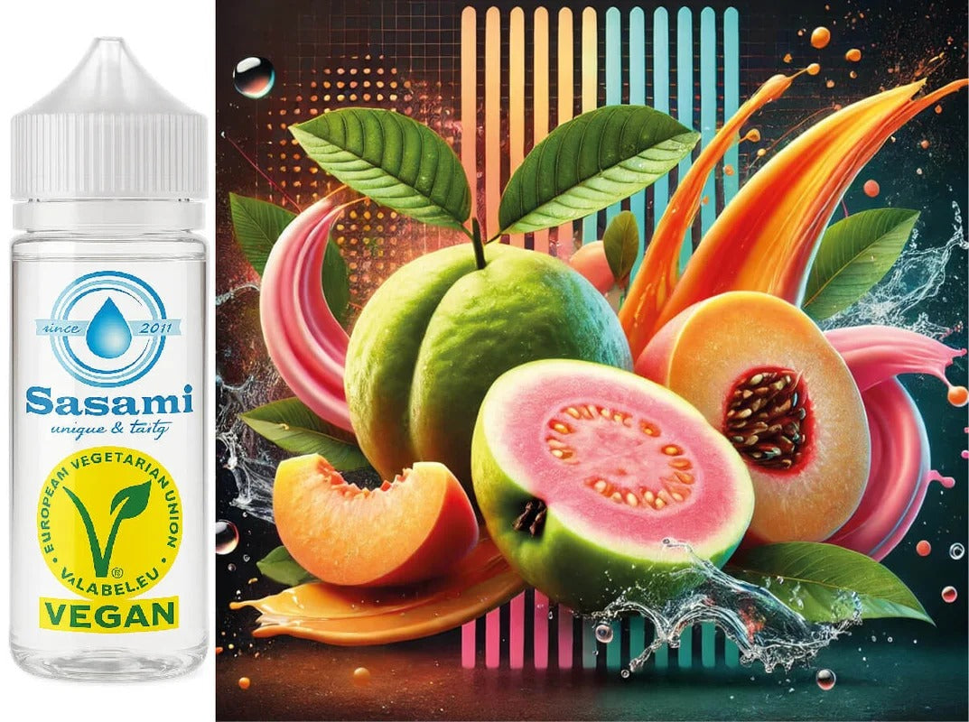 Peach Guava Bust – Pfirsich Guave Aroma Konzentrat – Vegan – Sasami – 10ml