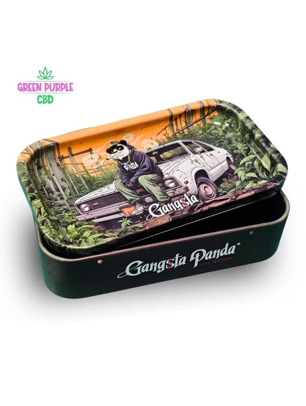 Boite + Plateau métal Gangsta Panda