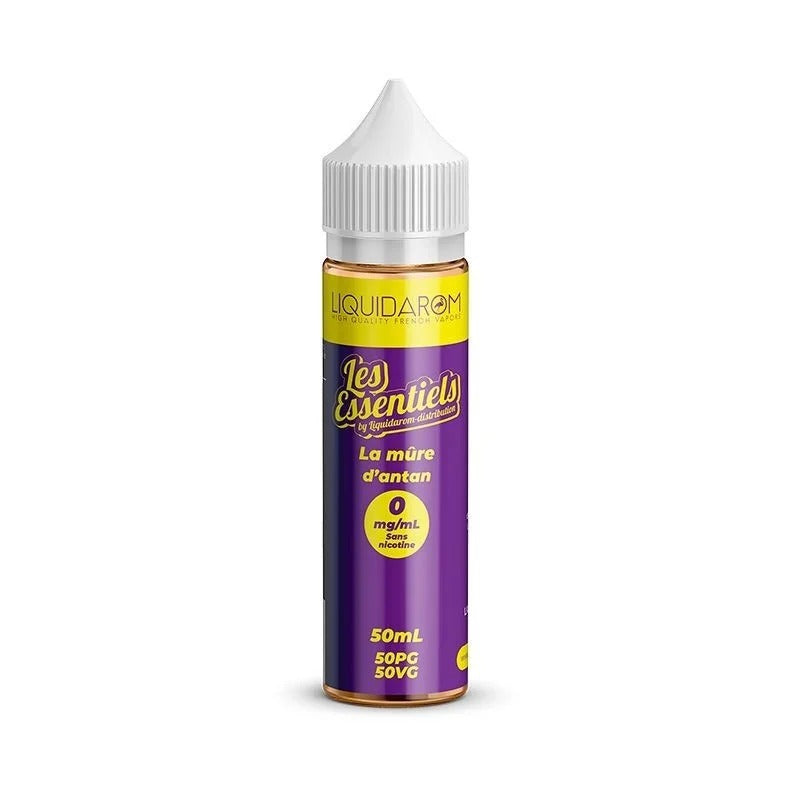 E-Liquide 50ml Essentiel La mûre d’antan