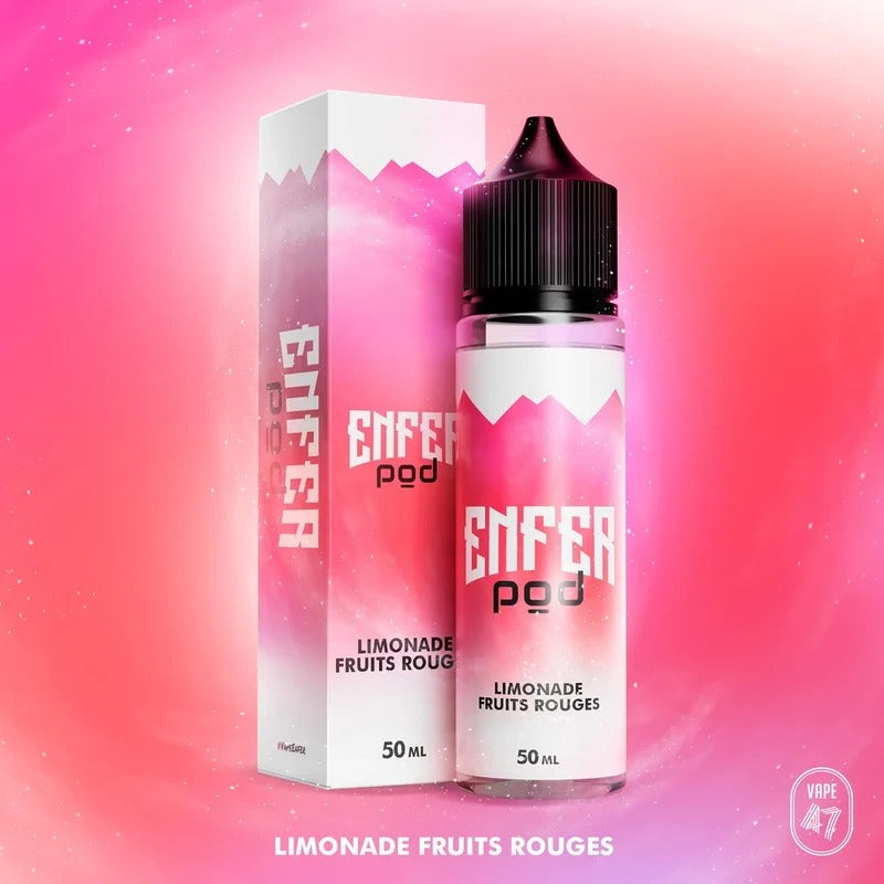 Limonade Fruits Rouges Enfer Pod – 50ml