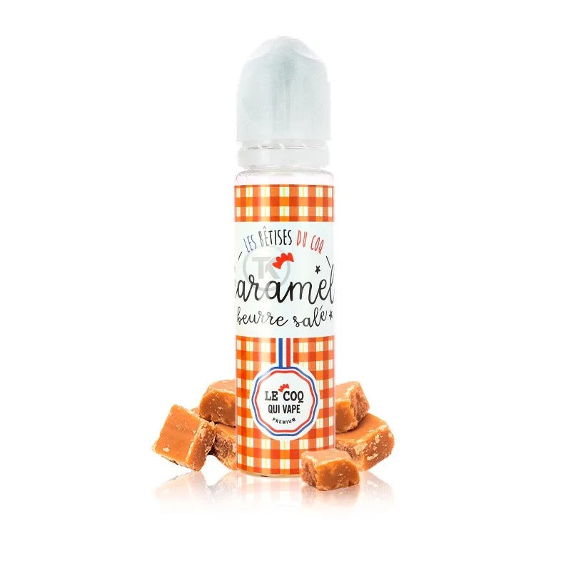 Caramel Au Beurre Salé 50ml – Le Coq Qui Vape
