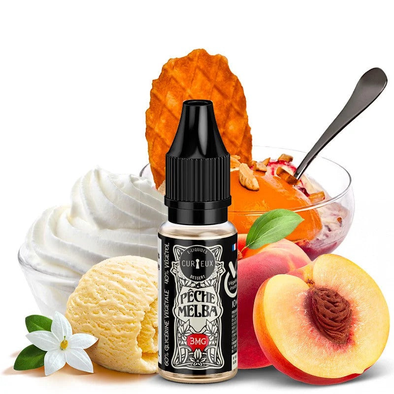 Pêche Melba Edition Dessert 10ml – Curieux
