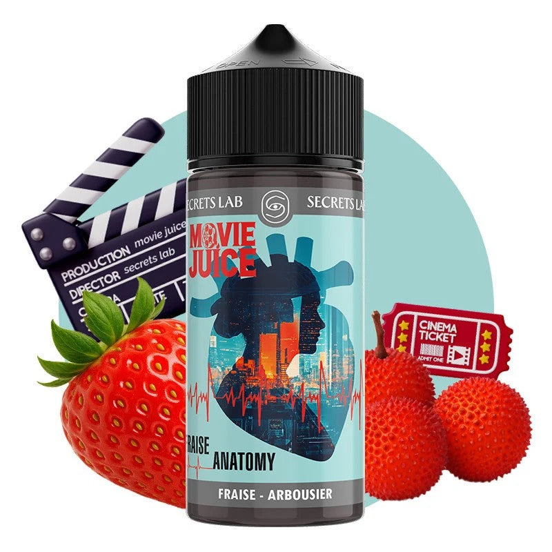 Fraise Anatomy Movie Juice 100ml – Secret’sLab
