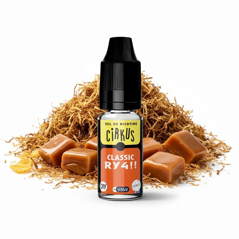 Classic RY4 Sels De Nicotine Cirkus 10ml – VDLV