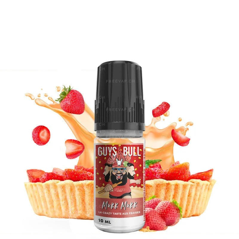 Crazy Tarte Aux Fraises Salt Guys & Bull 10ml – Le French Liquide