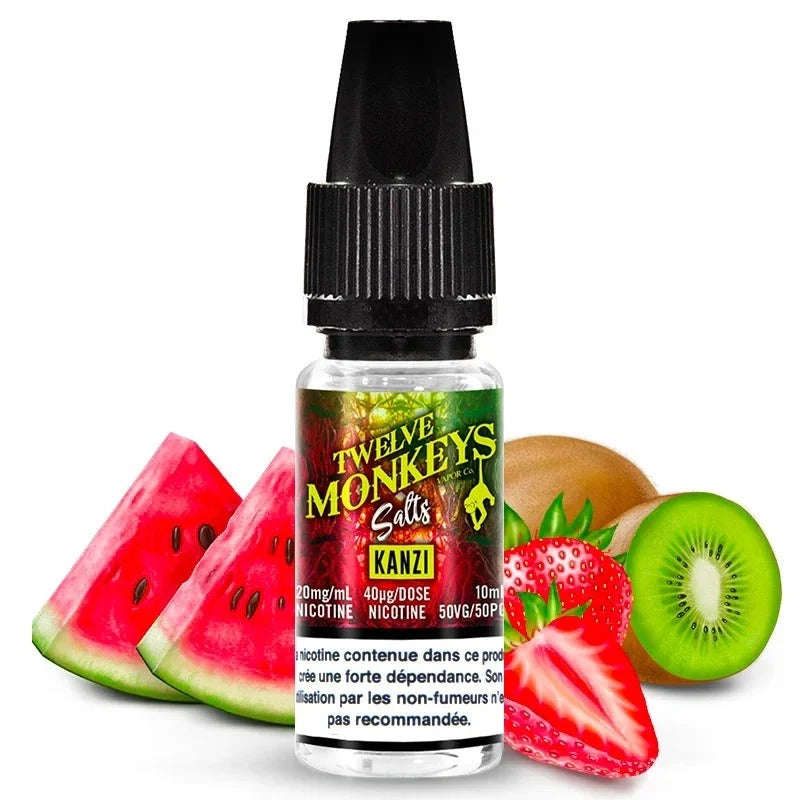 Kanzi Sels de nicotine 10ml – Twelve Monkeys
