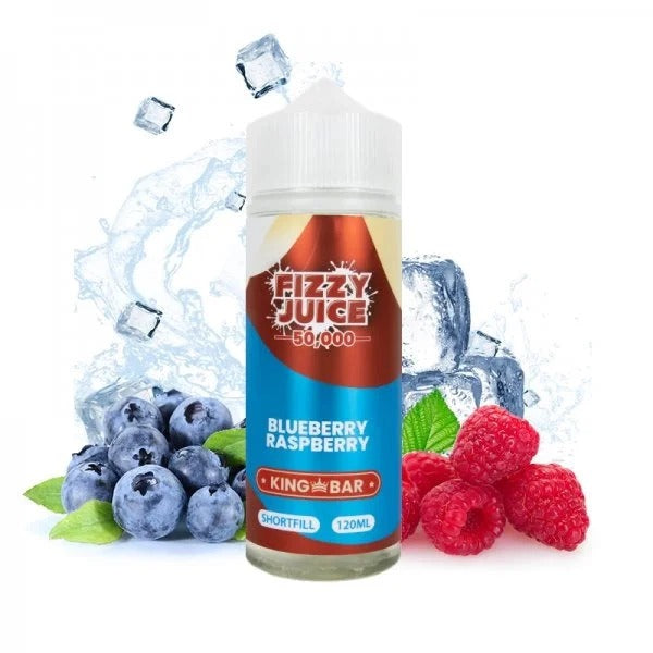 Blueberry Raspberry Ice 100ml – Fizzy Juice