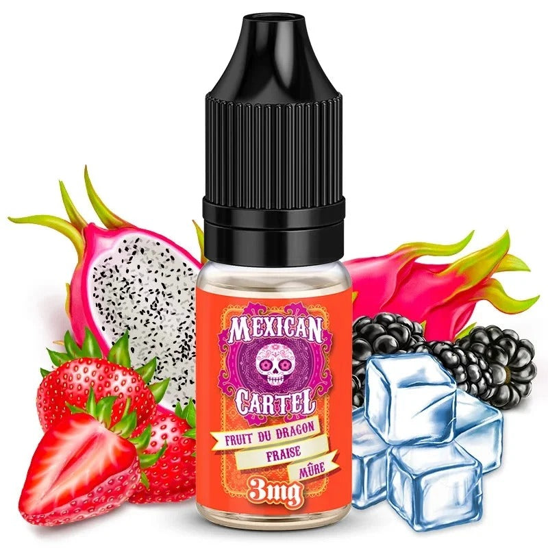 Fruit du Dragon Fraise Mûre Mexican Cartel 10ml – Kmls