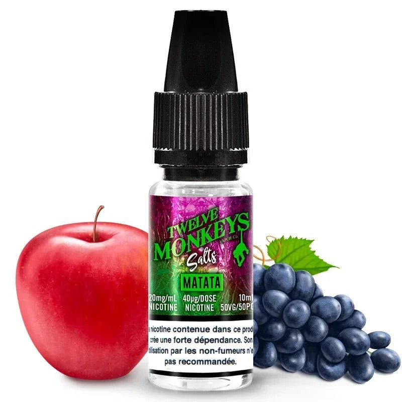 Matata Sels de nicotine 10ml – Twelve Monkeys