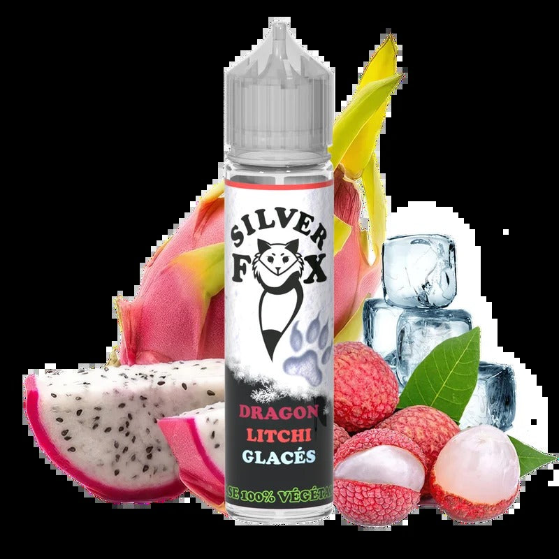 Silver Fox Dragon Litchi Glacés 50ml – Vaping In Paris