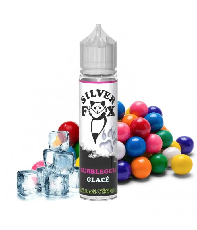 Silver Fox Bubble Gum Glacé 50ml – Vaping In Paris