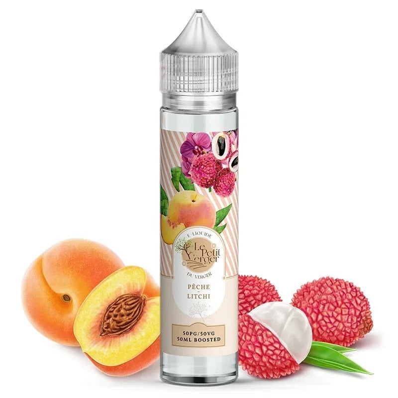 Pêche Litchi 50ml – Le Petit Verger