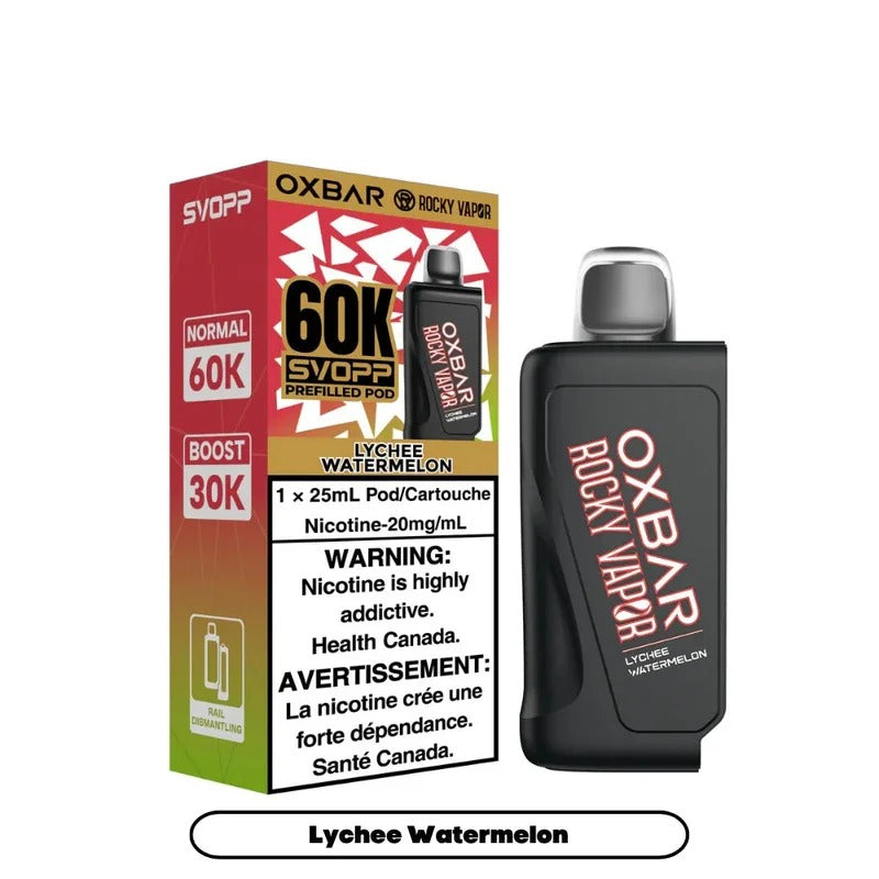 Rocky Vapor SVOPP 60K – Litchi Pastèque