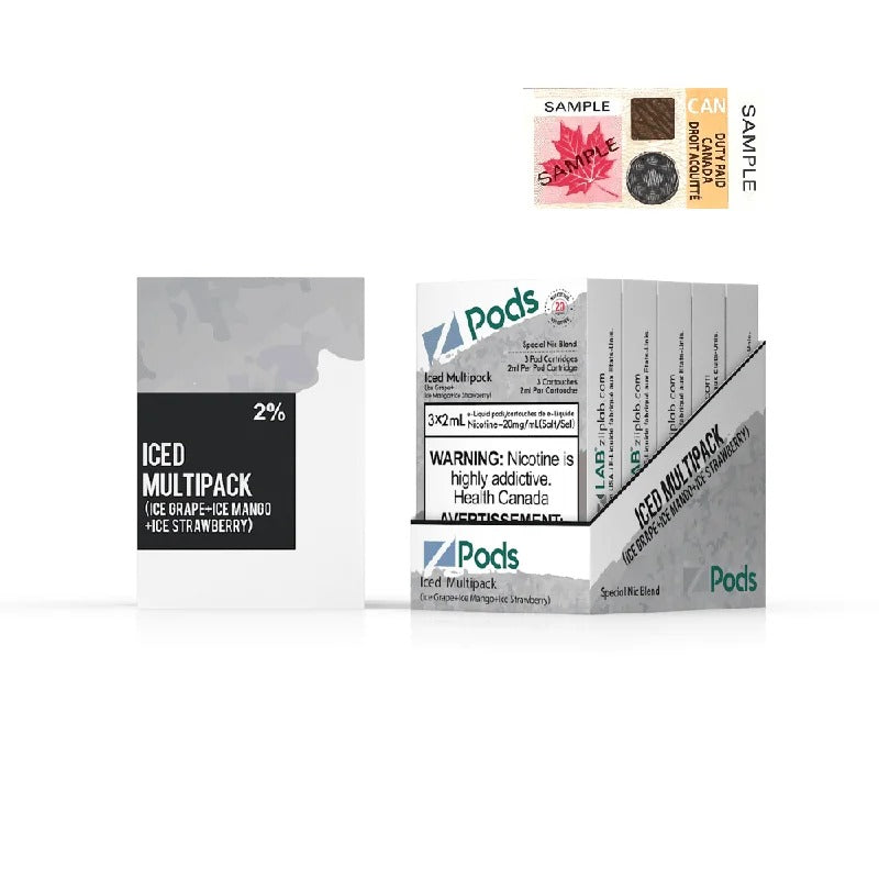 Z Pods – Multipack glacé 20 mg