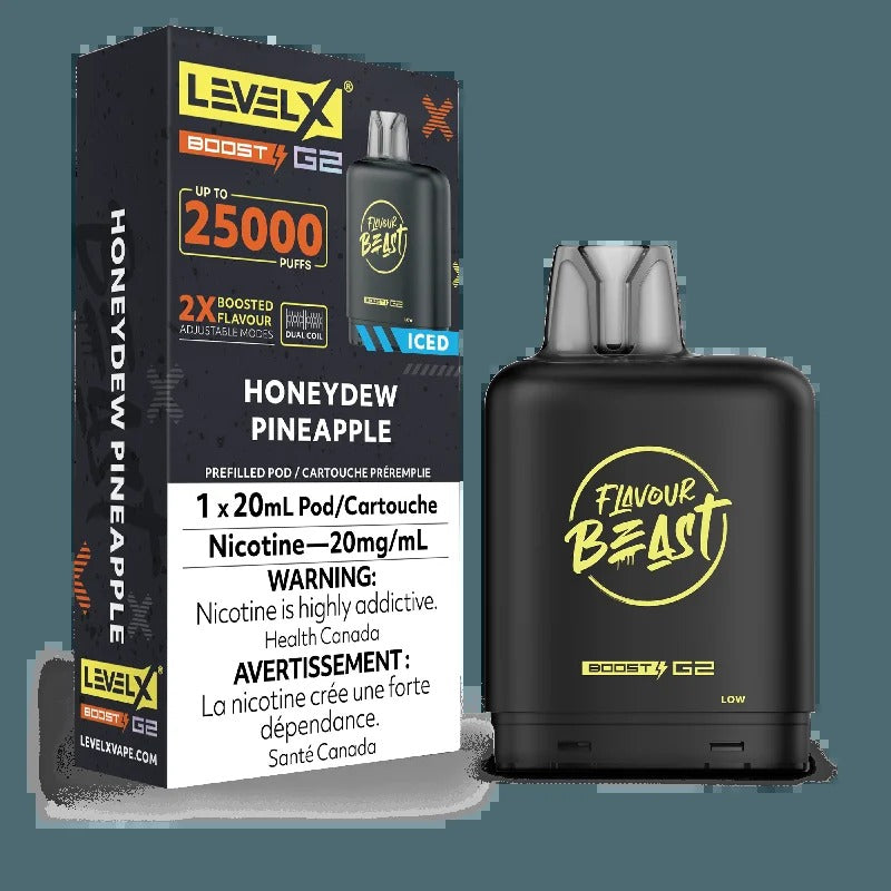 Saveur Beast Boost G2 de niveau X – Glace à l’ananas et au miel