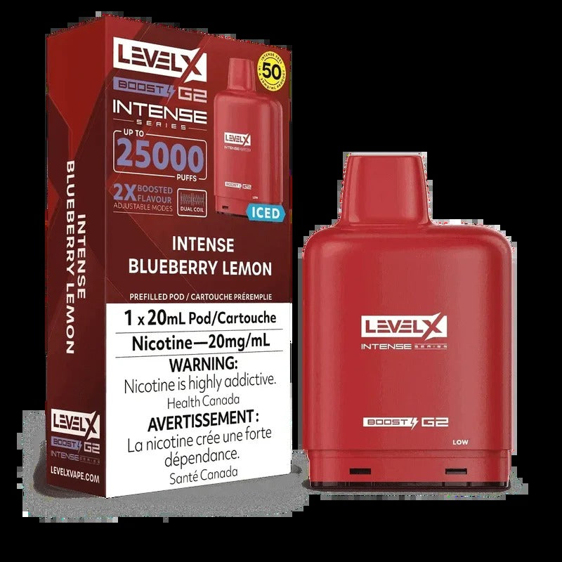 Level X Boost G2 Intense – Myrtille Citron