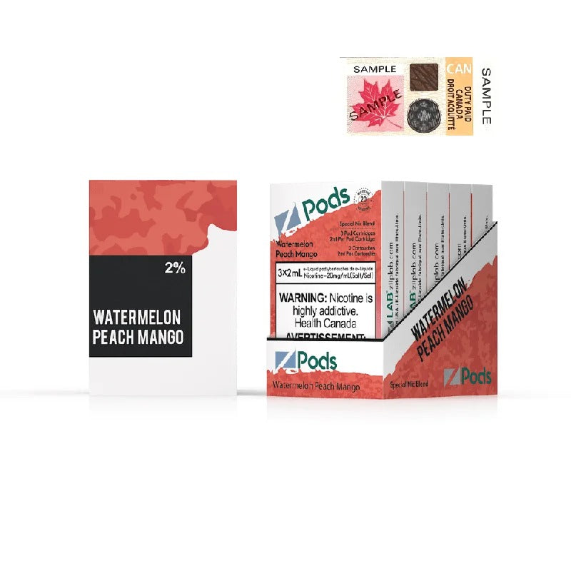 Z Pods – Pastèque Pêche Mangue 20mg
