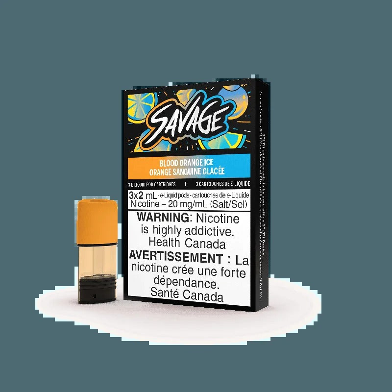 STLTH Savage – Glace à l’orange sanguine