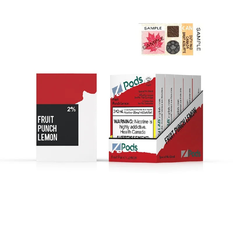 Z Pods – Punch aux fruits citron 20mg