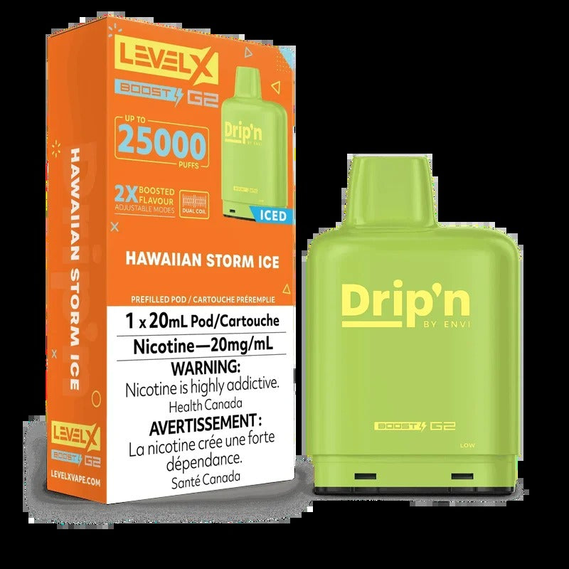 Drip’n Level X Boost G2 – Glace de tempête hawaïenne