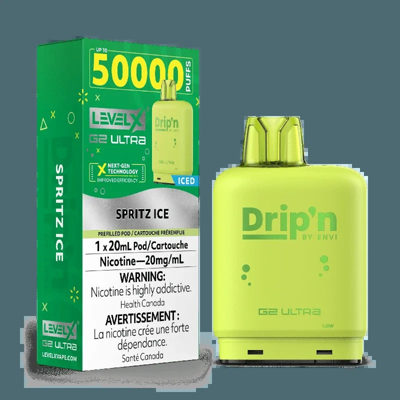 Level X G2 Ultra 50K Drip’N – Spritz Ice