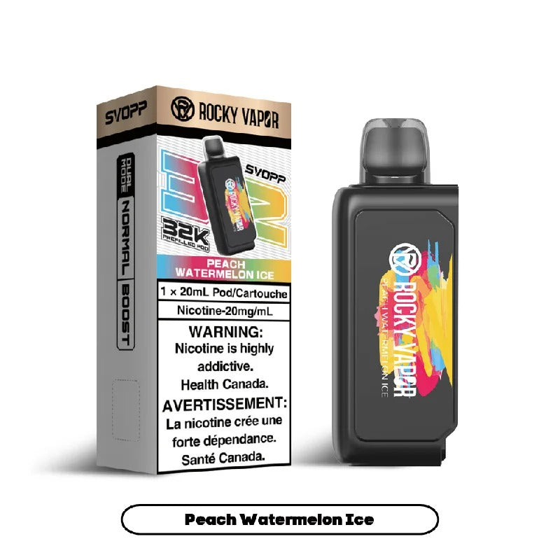 Rocky Vapor SVOPP 32K – Glace pêche-pastèque