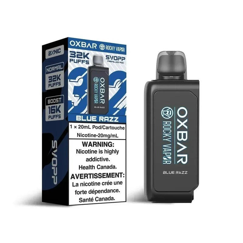 Oxbar SVOPP 32K – Razz bleu