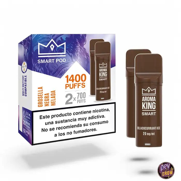 Aroma King AK Smart Pods – Cassis Glacé 20mg (2 unités)