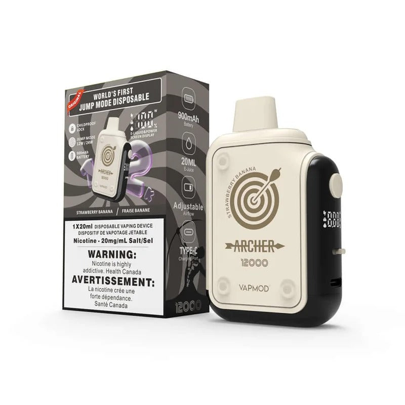 ARCHER 12000- STRAWBERRY BANANA