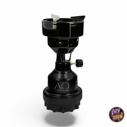 Réchaud Shisha à Gaz Rechargeable Noir