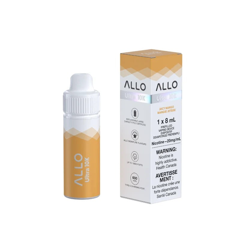 Allo Ultra 10K Puffs Hybrid – Starter kit – JUICY MANGO