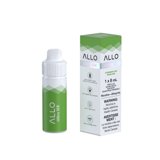 STRAWBERRY KIWI – ALLO ULTRA 10K (8mL) (DEVICE & POD KIT)