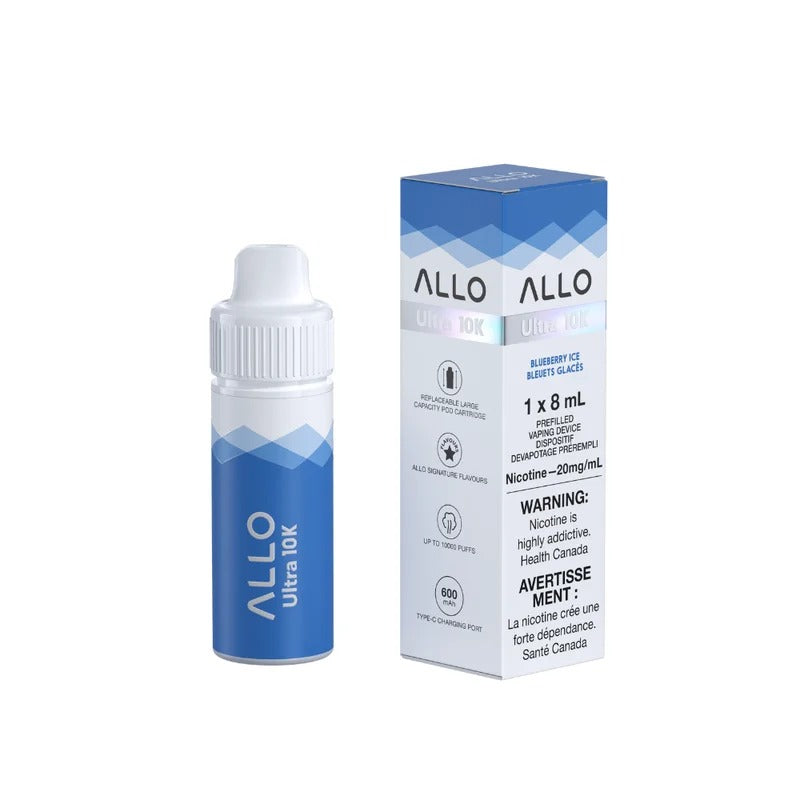 Allo Ultra 10K Puffs Hybrid – Starter kit – BLUEBERRY ICE